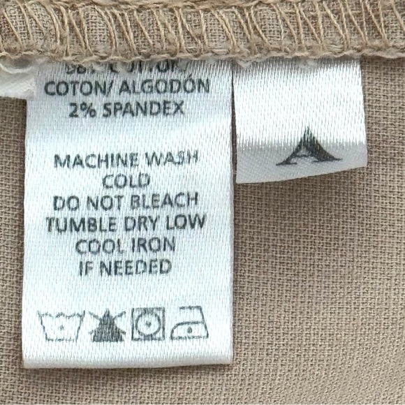 Ann Taylor LOFT Petites Size 6P Julie Straight Khaki Chino Pants Cott /Spandex - Picture 6 of 7